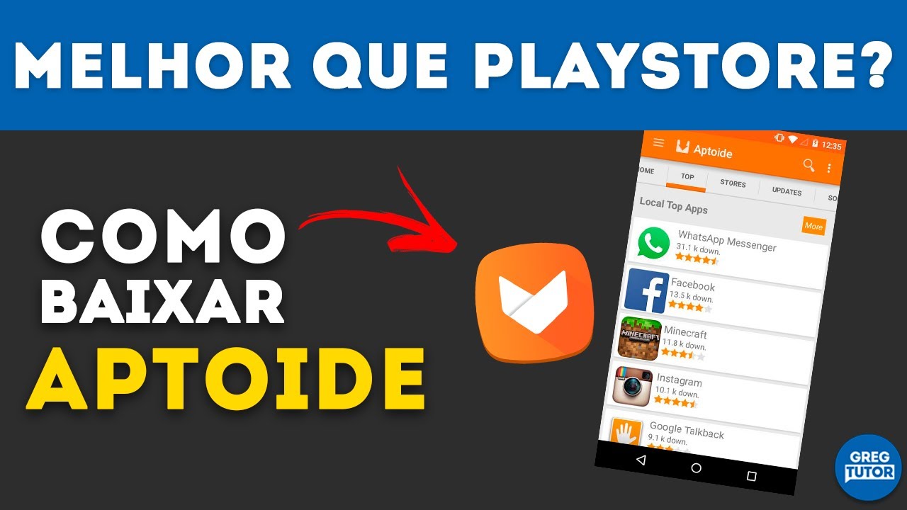 Como BAIXAR jogos e apps modificados pelo Aptoide Android 