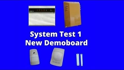 New demo board (TEST 1) joined by RW security systems