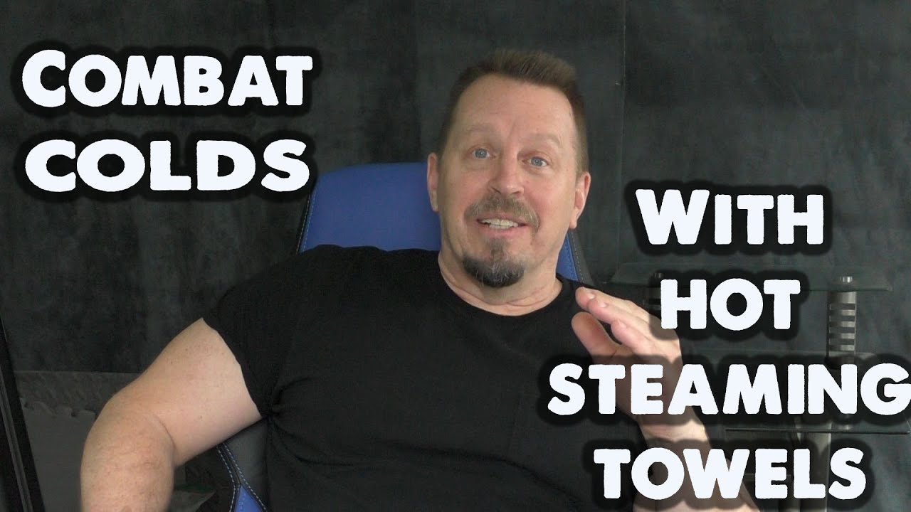 Improve Colds by using Hot Steaming Towels with the ForPro Towel Warmer