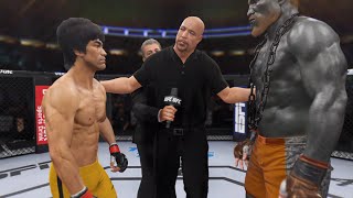 Bruce Lee Vs. Atomic Gigachad - Ea Sports Ufc 4 - Epic Fights 🔥🐲