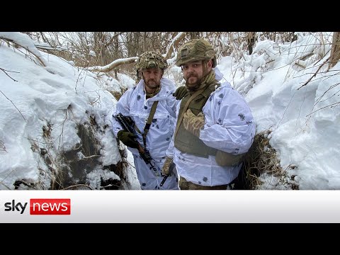 The Britons on Ukraine's frozen frontline