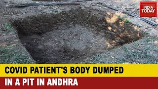 COVID Shocker: Body Of COVID Patient Handled In An Undignified Manner In Andhra Pradesh screenshot 1