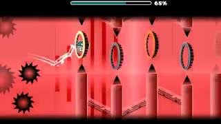 Geometry Dash (Easy Demon) - HeLL by Serponge & Shig (3/3 Coins)