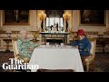 Paddington Bear joins the Queen for afternoon tea at Buckingham Palace