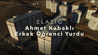 Elazığ Ahmet Kabaklı Erkek Öğrenci Yurdu