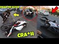 Live accident record on my gopro deadly crashed bmw g310rr  dead or alive  training back