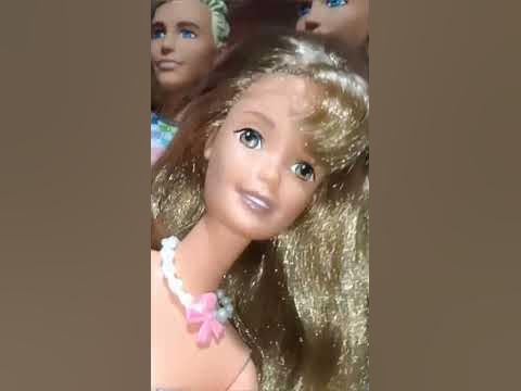 BONECA GRÁVIDA com bebe na barriga - Boneca barbie português - Joga comigo  