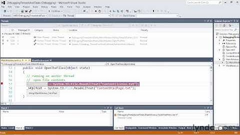 0714 Debugging threads and tasks