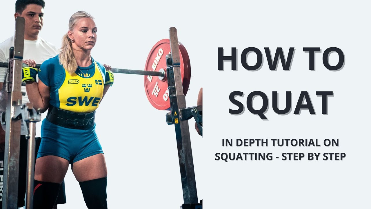 HOW TO SQUAT LIKE A CHAMPION | STEP BY STEP - YouTube