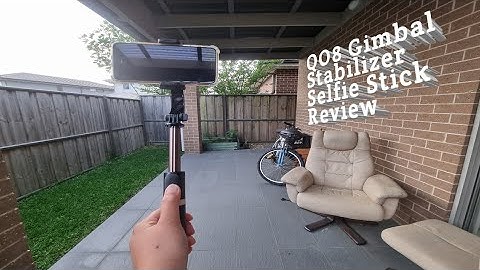 Review of CHEAP $43 Q08 Gimbal STABILIZER SELFIE STICK