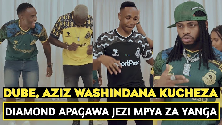 TAZAMA DUBE NA AZIZ KI WAKISHINDANA KUCHEZA COMASAVA NA JEZI MPYA ZA YANGA/DIAMOND APAGAWA JEZI HIZI