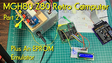 MGH80 Single Board Z80 Computer 2: Arduino van de jaren 80 #z80 #sbc #computer #arduino #retrocom...