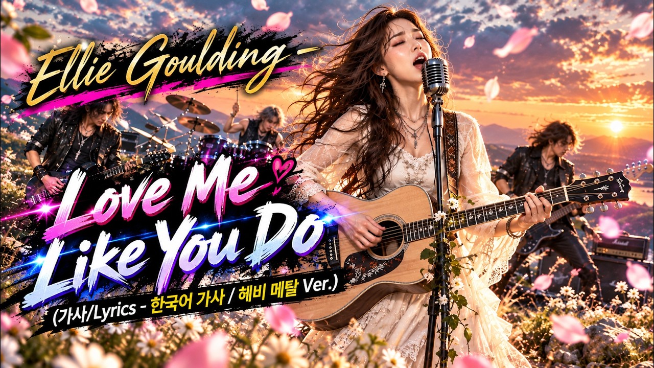 Ellie Goulding - Love Me Like You Do (가사/Lyrics - 헤비메탈 Ver.) K-POP ROCK AI COVER