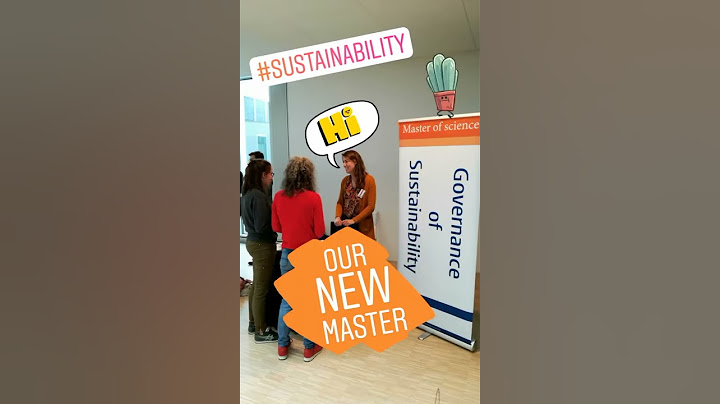 Instagram story of the Master's Open Day Leiden Science March 2019