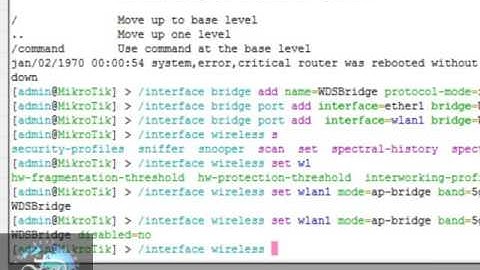 MikroTik WDS Step by Step