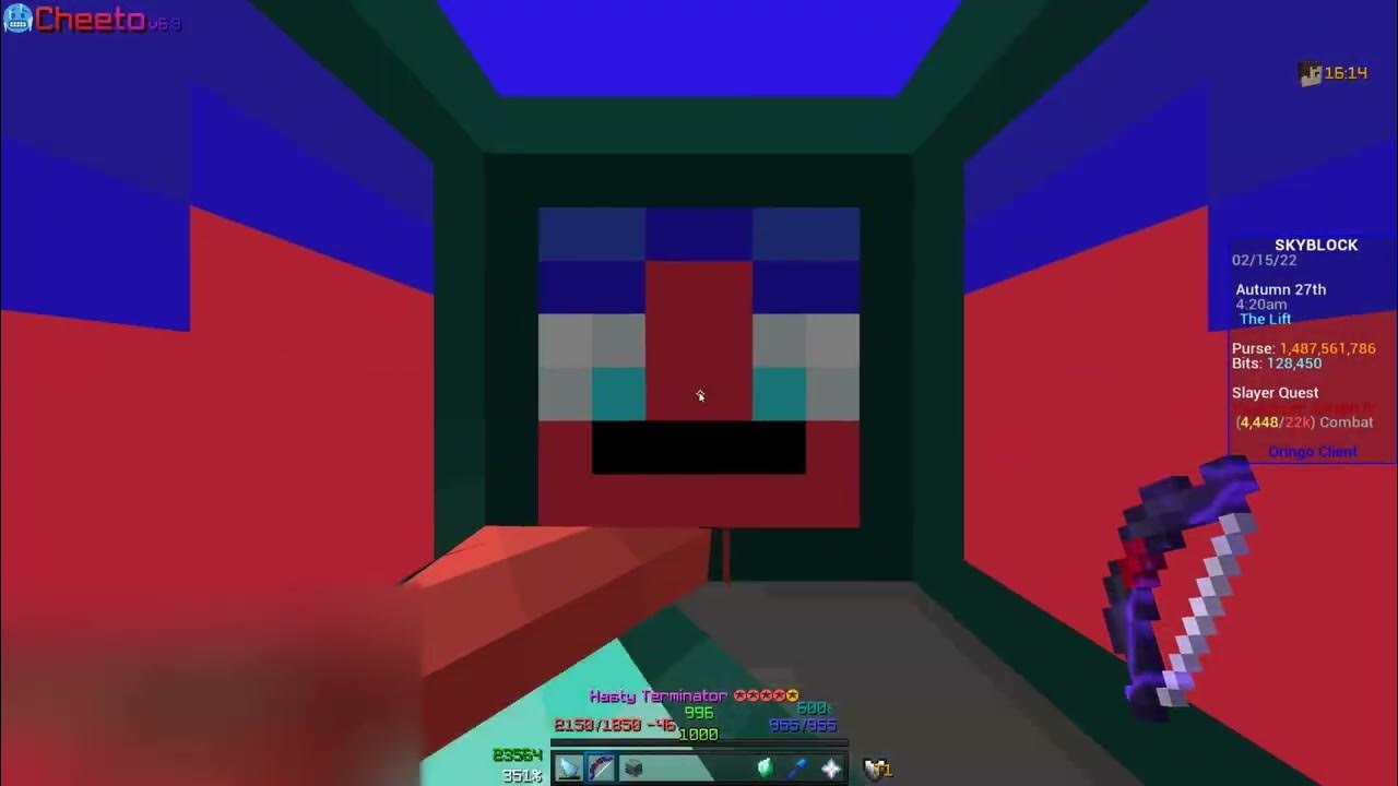 Cheeto Cheat Commission Macro Hypixel Skyblock YouTube