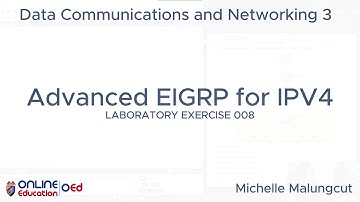 MIS6314 - Advanced EIGRP for IPV4 (Laboratory Exercise 08)