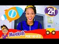 Meekah Simula uma Missão a Marte! | 2 HORAS DA MEEKAH! | Vídeos Educativos para Crianças