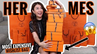 OMG! My Most EXPENSIVE Hermes Unboxing Haul! Rare Birkin or Kelly? How much did I have to SPEND?