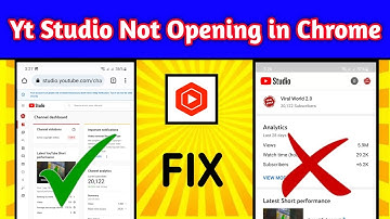 How to Fix Yt Studio Not Opening in Chrome | Problem fixed