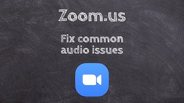 Zoom Webinars and Virtual Meetings | Fixing Common Audio Issues