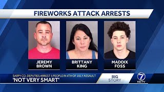 Sarpy County sheriff arrests 3 people for Fourth of July assault
