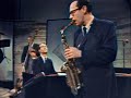 Dave brubeck quartet jazz casual kqed studio san francisco  october 17th 1961 colorized