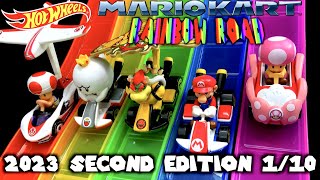 Mario Kart Hot Wheels Rainbow Road 2023 Second Edition, Part 1/10‼️