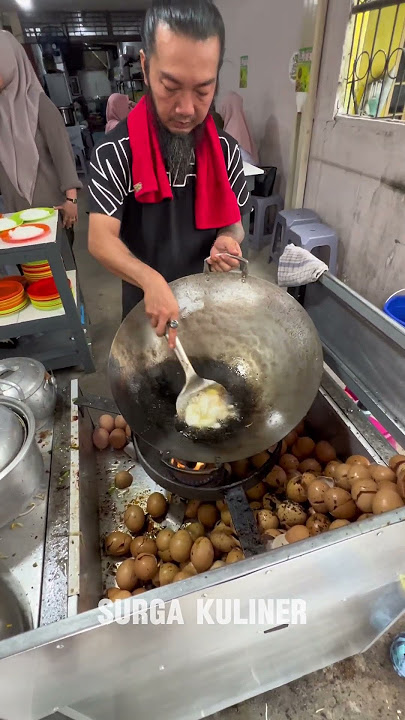 Tangan dingin! Jualan telur ceplok doang pembeli rela antri #streetfood #food #streetfoodideas