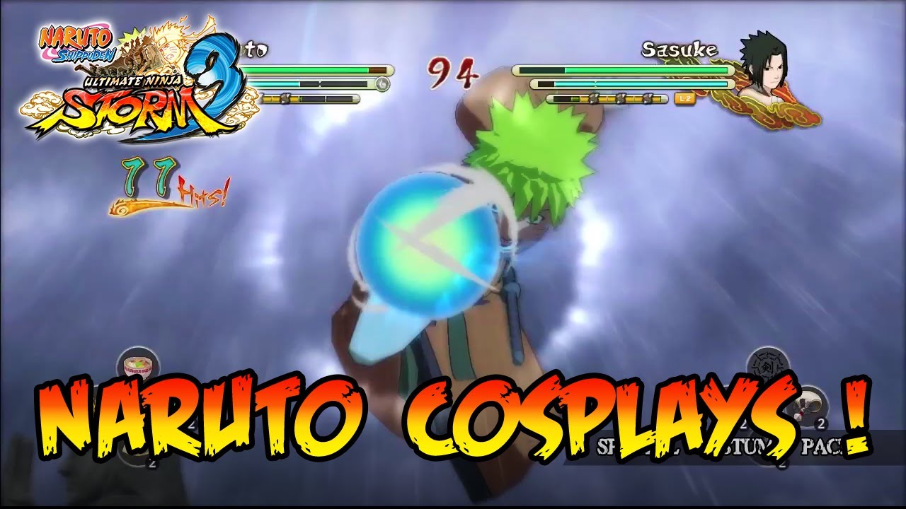 Naruto Shippuden Ultimate Ninja Storm 3 - PS3/X360 - Naruto Cosplays! -  YouTube