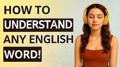 “Stop Using a Dictionary! Understand Any English Word Like a Native Speaker” —
