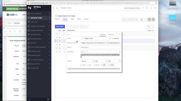 Edit action using the Boozang tool
