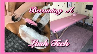 VLOG ~ Becoming a Lash Tech | Setting up my Lash Room 💓