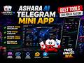Ashara AI Telegram Mini App on Android Emulator | Poker Tracker Testing with LDPlayer