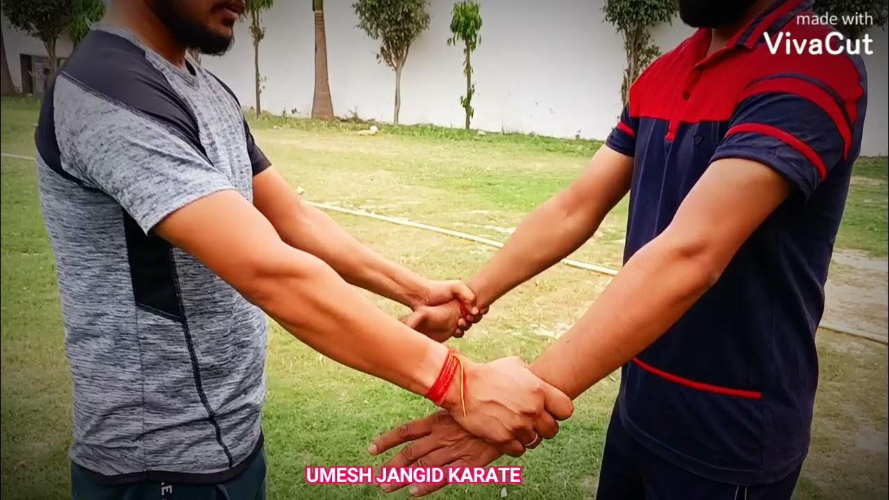 What to do if someone grabs your both hands।। Watch this video to learn
