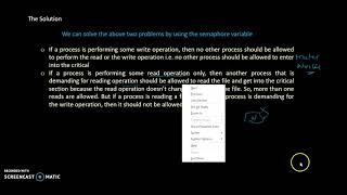 Classic Synchronization Problems: Readers Writers problem
