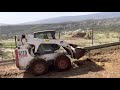 SKID steer loader working BOBCAT s175