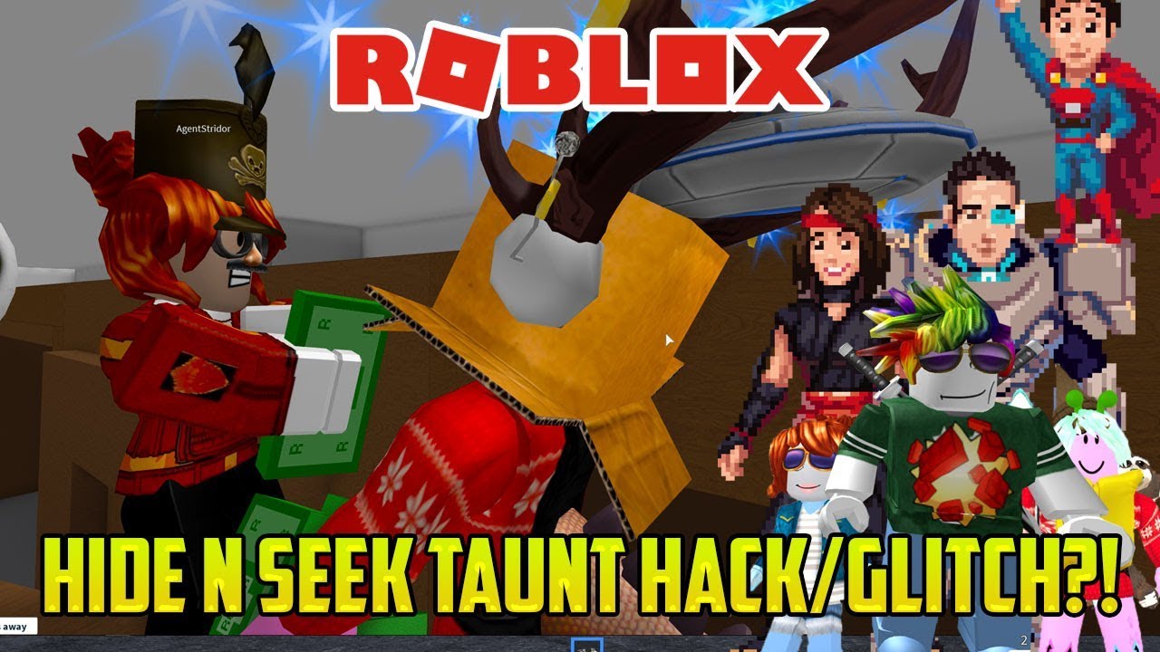 Hide And Seek Taunt Glitch Roblox Hide And Seek Youtube - how to taunt in roblox hide and seek on computer is irobux legit