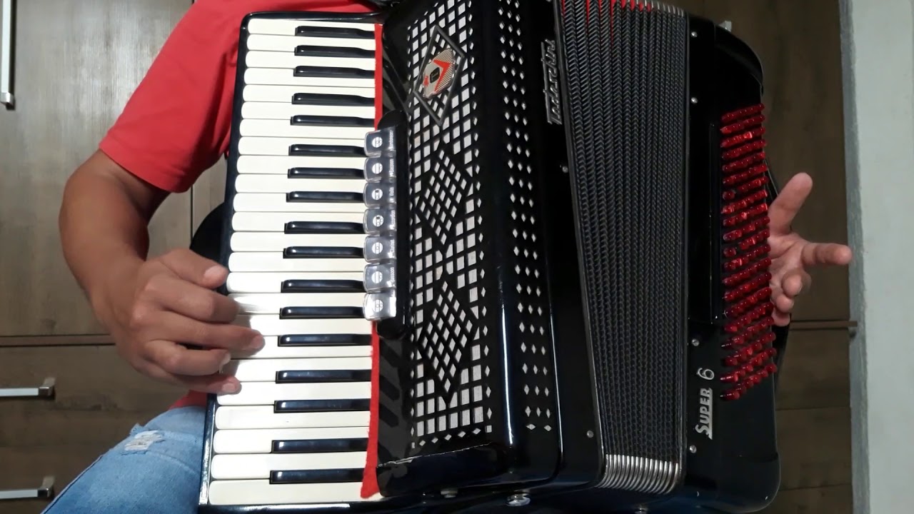 Vídeo aula Acordeon O que é que eu tô fazendo aqui  Gino e Geno completa original