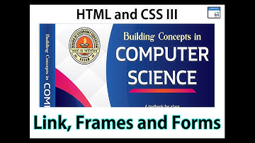 Link, Frames and Forms in HTML | Class 10 SEBA Computer Science