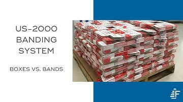 Boxes vs Banding ATS-Tanner US-2000 TRS-SW 550 Automated Banding System