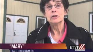 Woman reports "Publishers Clearing House" scam