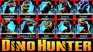 Dino Hunter [Full Game - [ B O S S ] Dinosaurs  Killing In One Shot]