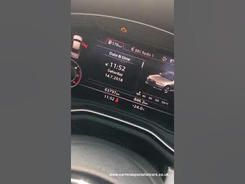 Audi virtual cockpit measurement change 