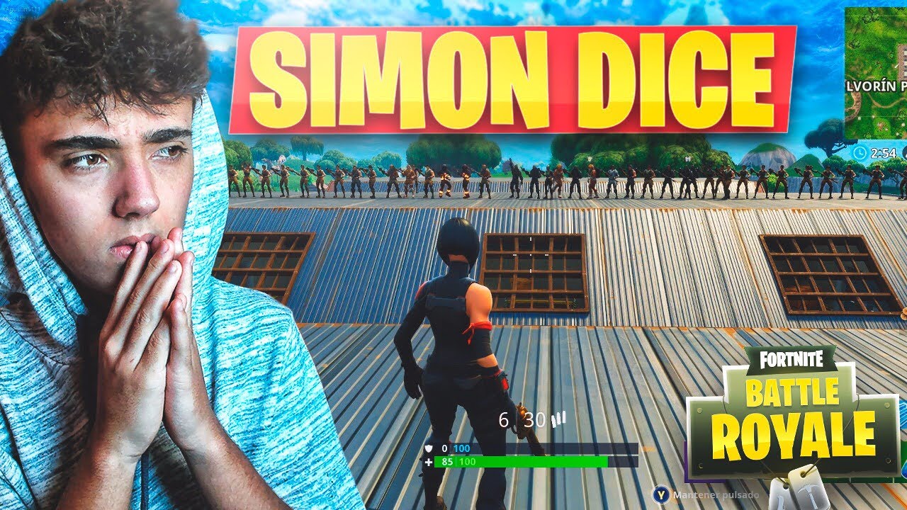 MINIJUEGO SIMÓN DICE en FORTNITE: Battle Royale!! - Agustin51