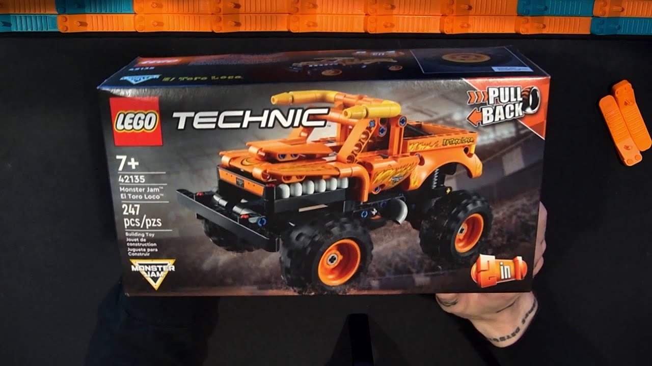 LEGO Technic 42135 Monster Jam El Toro Loco - LEGO Speed Build Review 