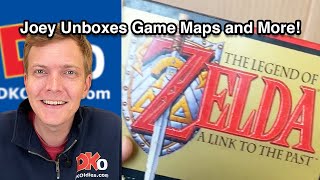 Joey Unboxes Game Maps and More!