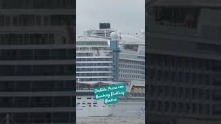 Ausfahrt von Hamburg in Richtung Nordsee# Aidaprima#Kreuzfahrtliebe#reiseabenteuer