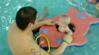 Jaycess First Time Swimming