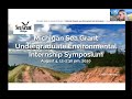 Michigan sea grant 2020 undergraduate internship symposium